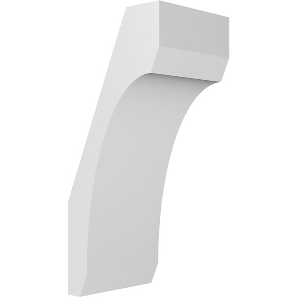 Ekena Millwork 5 1/2-in. W x 6-in. D x 14-in. H Legacy Architectural Grade PVC Knee Brace BRCP055X06X14LEC - main